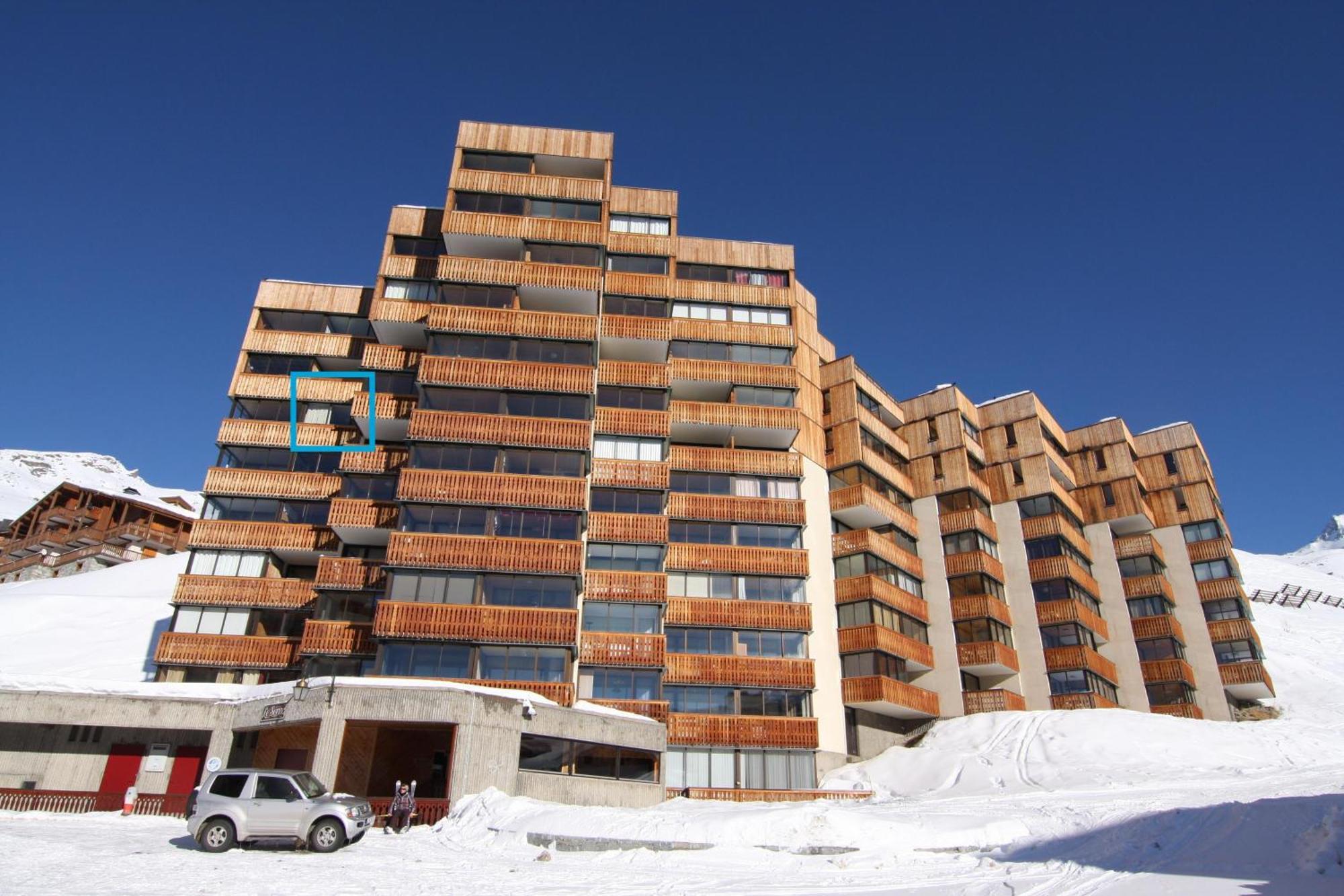Appartement 6P Au Pied Des Pistes De Val Thorens Exteriör bild